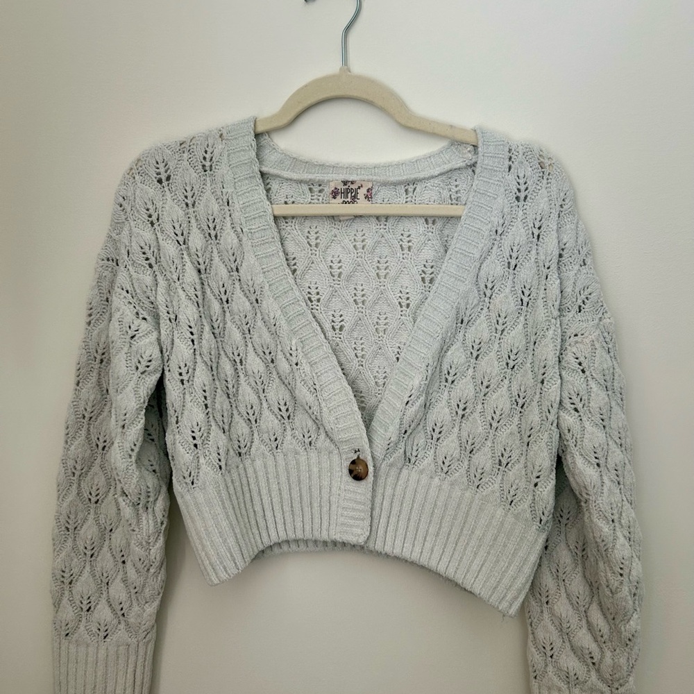 Women's Gray Knit Sweater